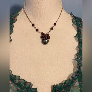 Vintage, Garnet & Jasper, Necklace